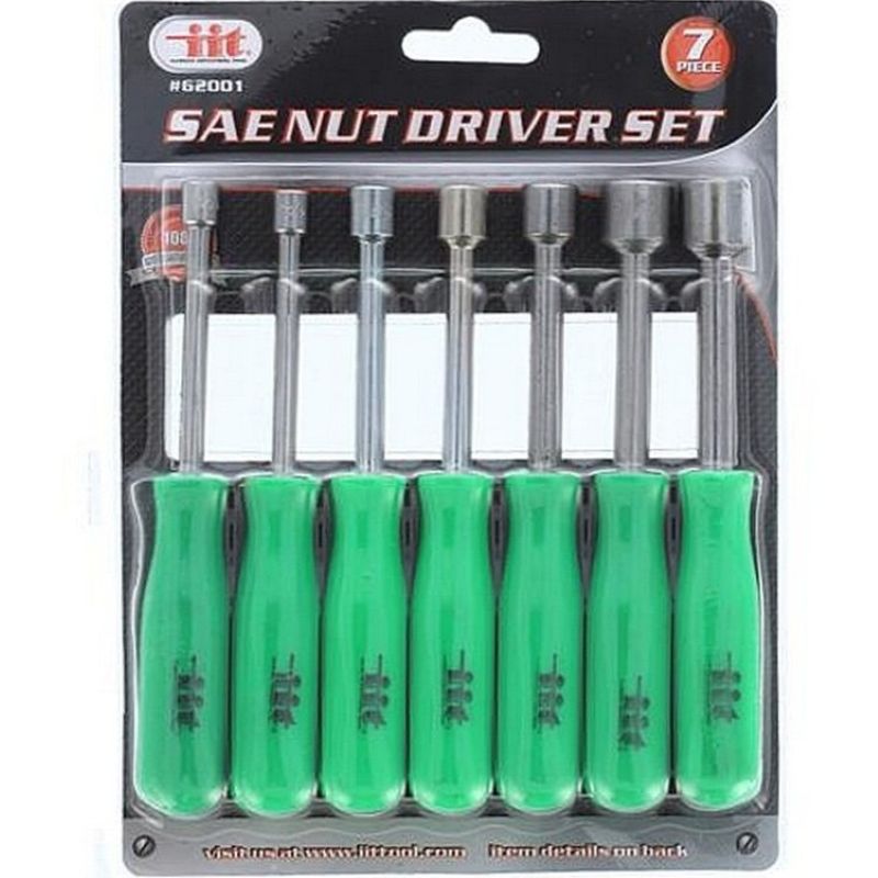IIT SAE Neon Nut Driver Set 7pc
