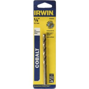 Irwin Cobalt High Speed Drill Bit 1/4"