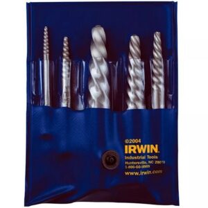 Irwin Spiral Screw Extractor Set 5 ct