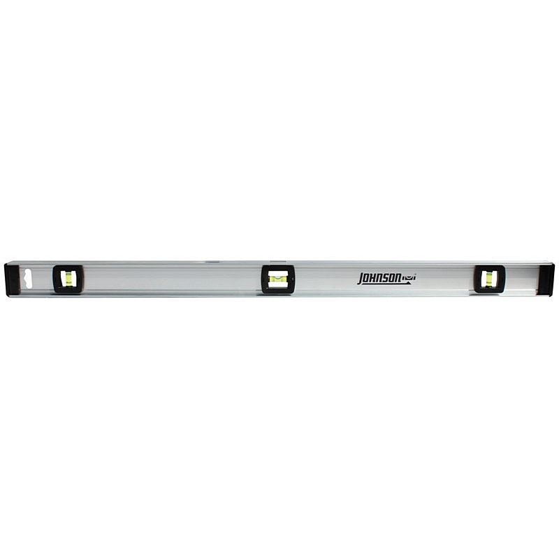 Johnson Aluminum I-Beam 3 Vial Level 36"