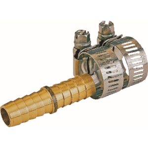 Landscapers Select 1/2” Male Hose Mender with Clamps