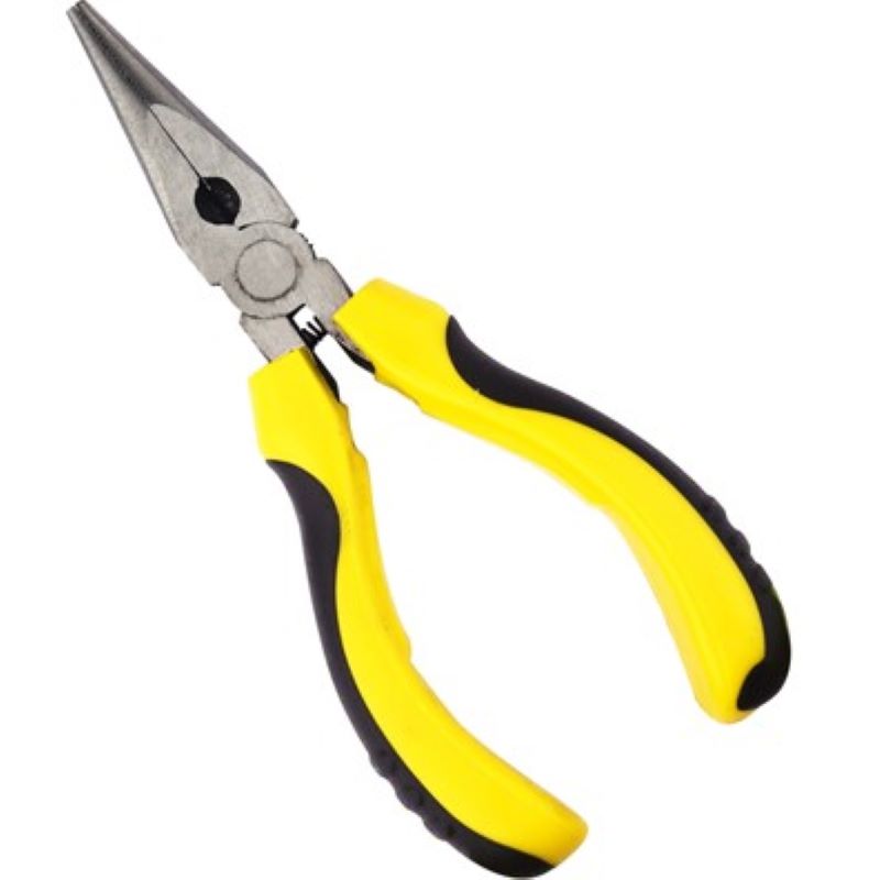 Long Nose Cushion Grip Pliers 5 inch