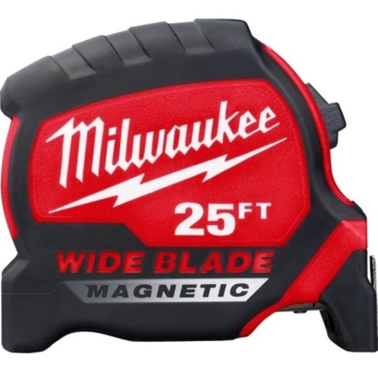 Milwaukee Wide Blade Magnetic Tape Measure 1 5/16 in x 25 ft