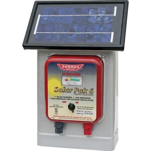 Parmak Deluxe Field Solar-Pak Fence Charger 6V
