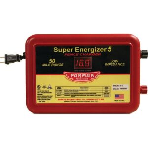 Parmak Super Energizer 5 Electric Fence Charger 110/120V