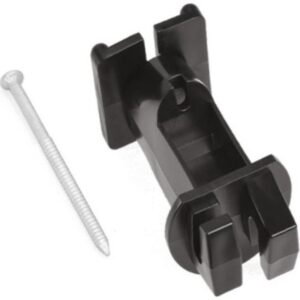 Patriot Black Wood Post Slant Nail Insulator 2