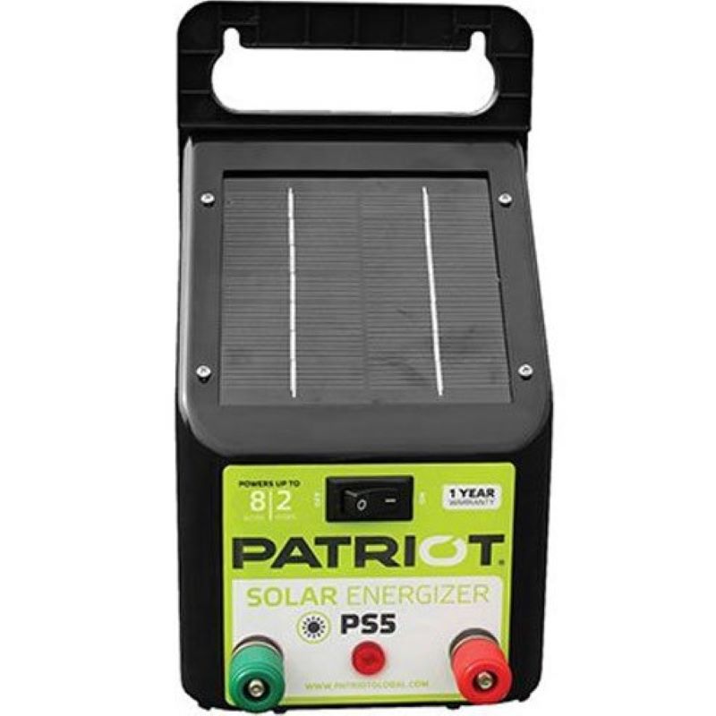 Patriot PS5 Solar Fence Energizer