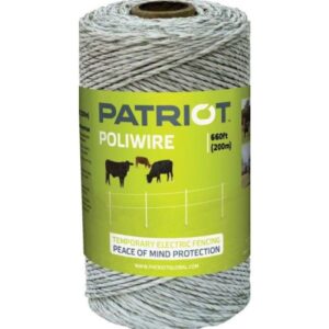 Patriot White Poliwire 660 feet