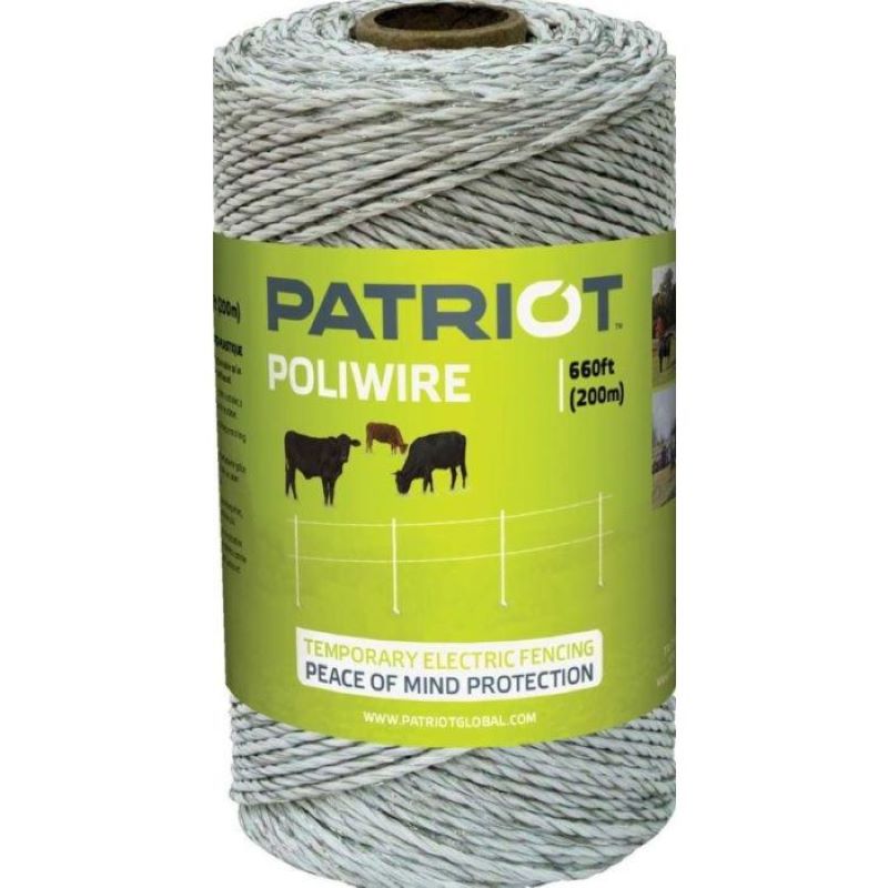 Patriot White Poliwire 660 feet