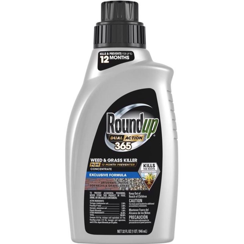 Roundup Max Control 365 Weed & Grass Killer Concentrate 32 oz