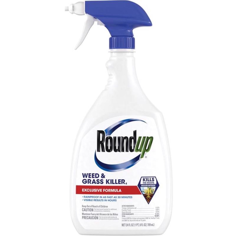 Roundup Weed & Grass Killer RTU 24 oz