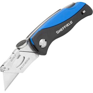 Sheffield Quick-Change Lockback Utility Knife 6-1-2