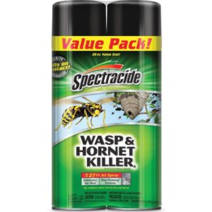 Spectracide Wasp & Hornet Insect Killer Spray 20 oz 2pk