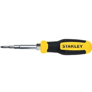 Stanley 6-in-1 Multi-Bit Screwdriver 7-3/4”