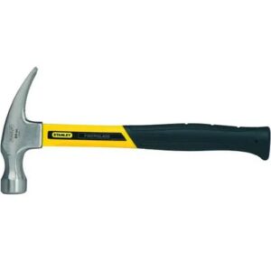 Stanley Fiberglass Curve Claw Hammer 20 oz 13 1/4 inch