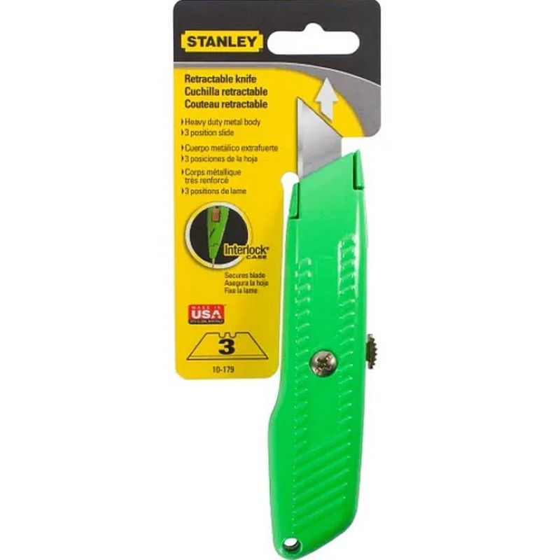 Stanley Retractable Utility Knife 5 3/8 inch