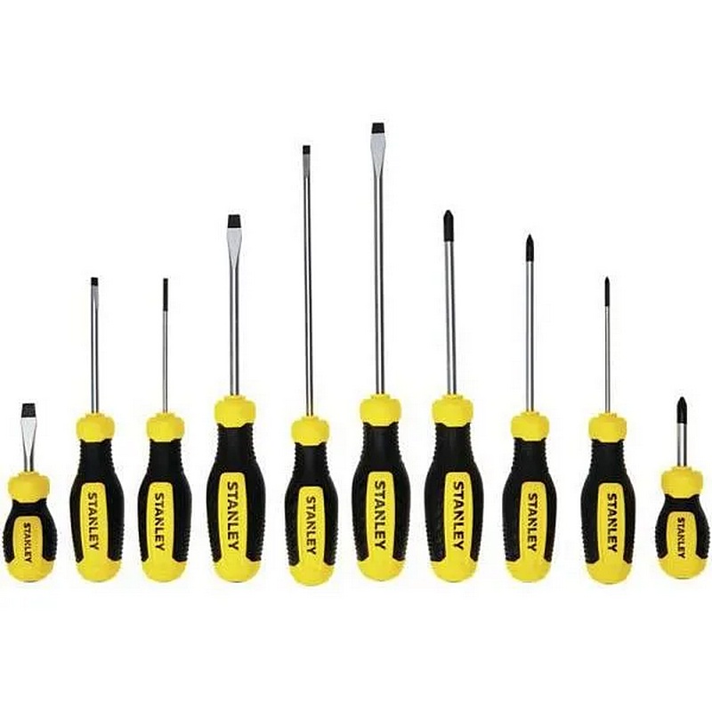 Stanley Standard Screwdriver Set 10 ct