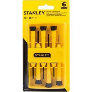 Stanley Swivel-Head Precision Screwdriver Kit 6pc
