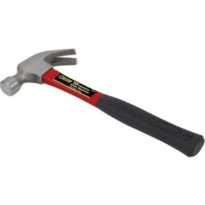 Steel Grip Fiberglass Handle Claw Hammer 16 oz