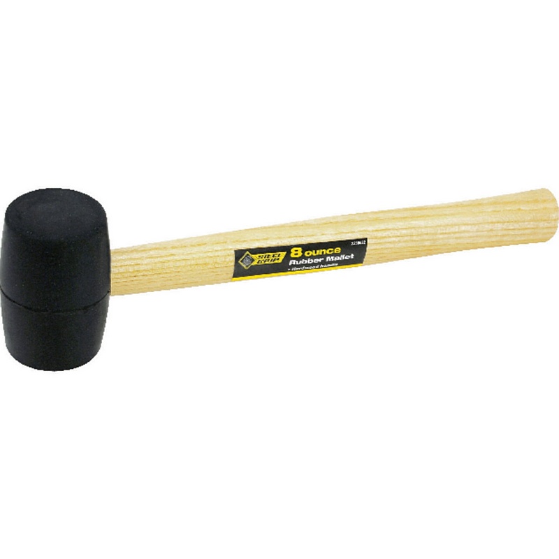 Steel Grip Rubber Mallet 8 oz