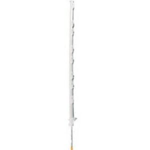 Step In White Electric Fence Post 48 inch