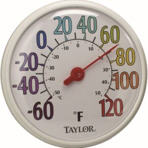 Taylor Color Track Dial Thermometer 13.5”