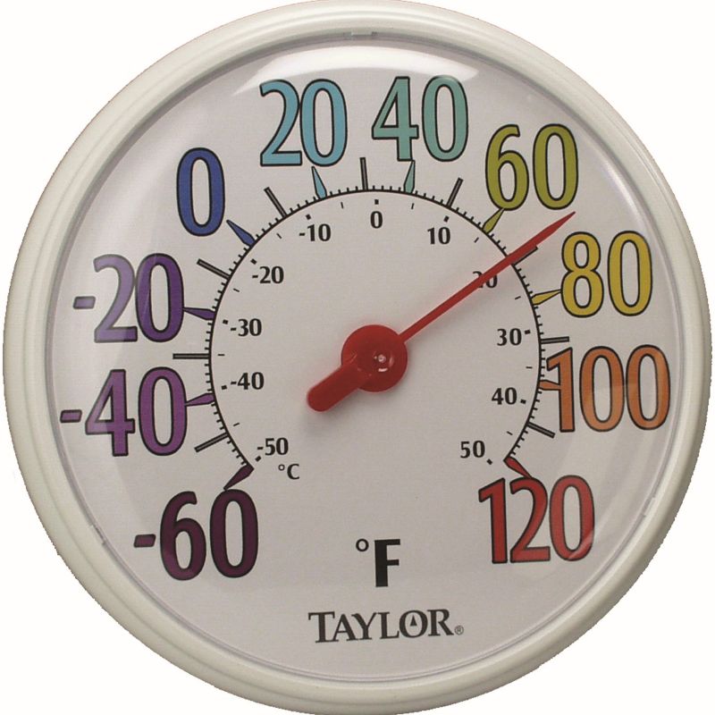 Taylor Color Track Dial Thermometer 13.5”