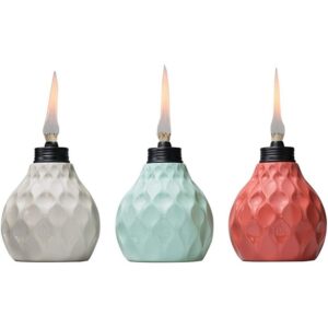 Tiki Marine Glass Tabletop Torch 6”