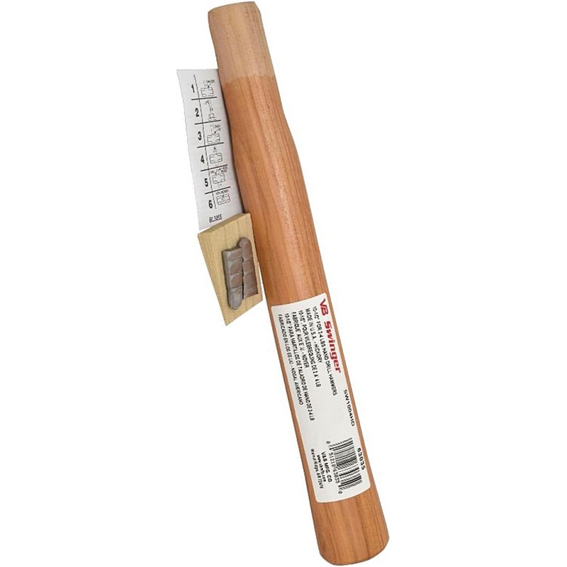 Vaughan American Hickory Replacement Hammer Handle 10.5”