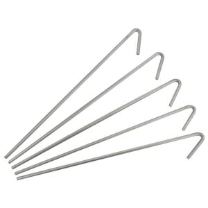 YardGard Aluminum Multi-Purpose Silver Fence Ties