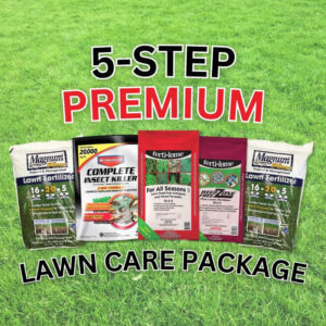 5-Step Premium Lawn Care Package