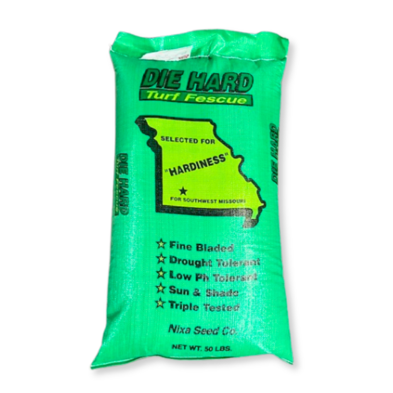Die Hard Turf Fescue Seed Bag