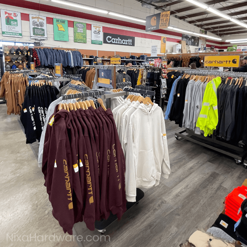 Nixa Hardware & Seed Co Workwear Clothing Department