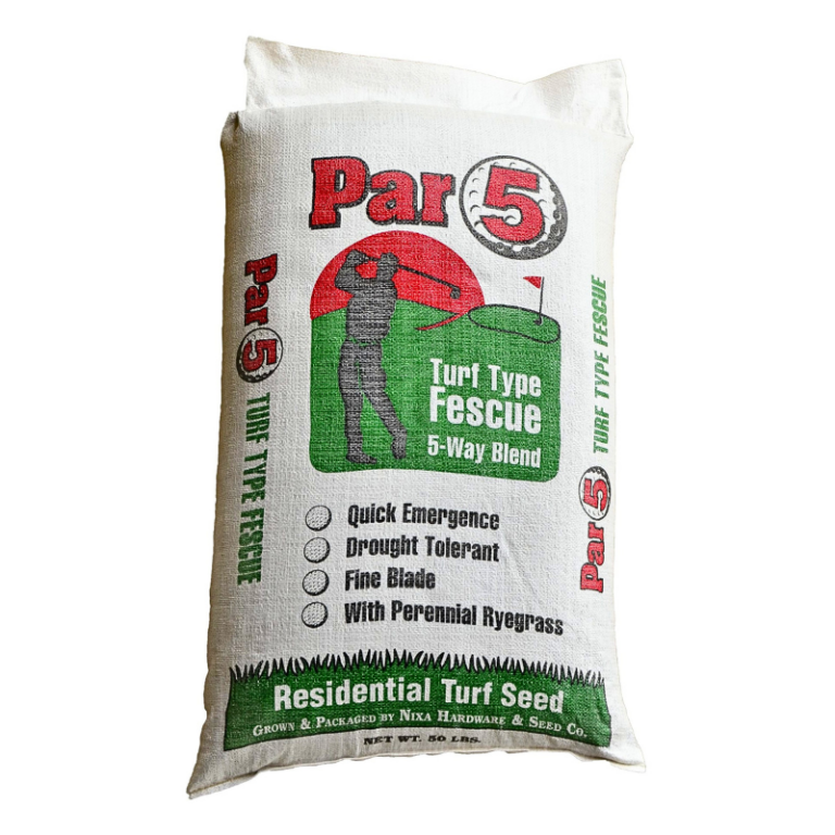 Par 5 Turf-Type Tall Fescue Lawn Grass Seed Bag