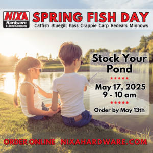 Fish Day Order Info for Spring 2025