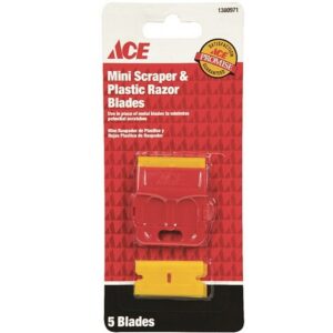 Ace Double Edge Non-Slip Plastic Scraper