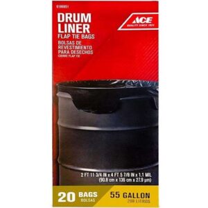 Ace Drum Liners 55 gal 20 Ct