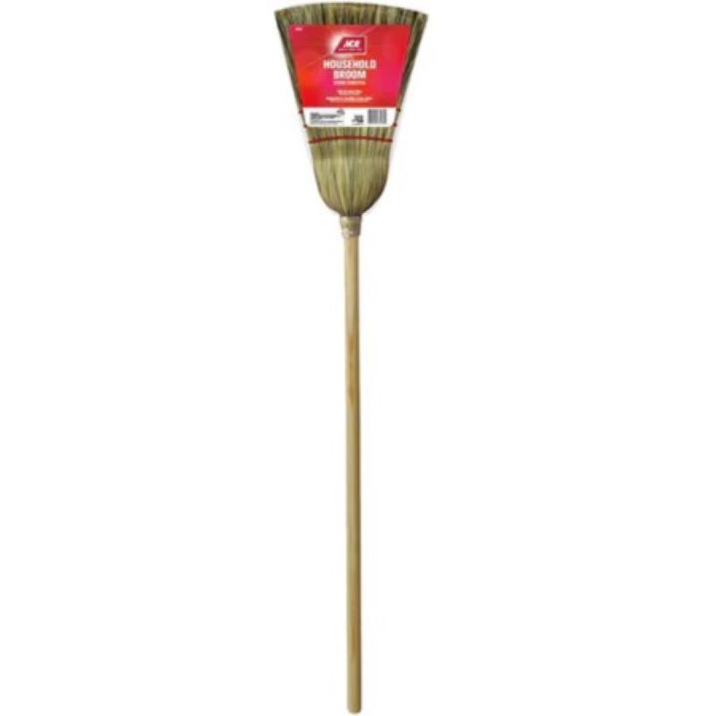 Ace Stiff Bristle Broom 42 inch Handle