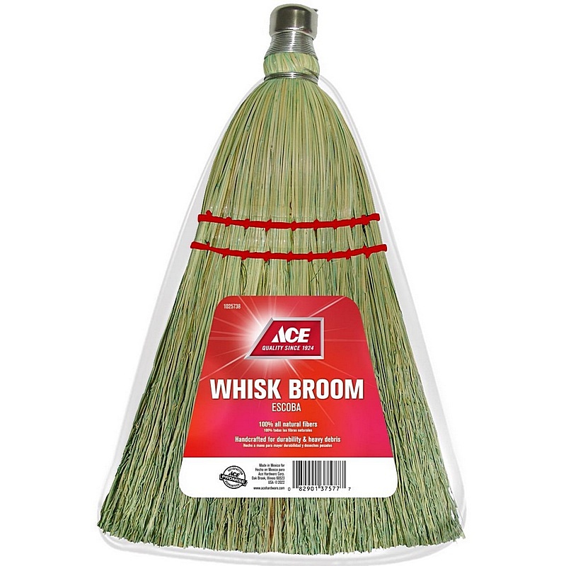 Ace Stiff Corn Whisk Broom Head 7-1-2