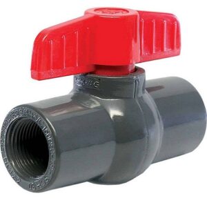 American Valve PVC Ball Valve 3-4 FPT