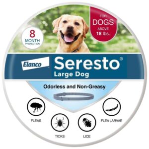 Bayer Seresto Large Dog Flea & Tick Collar 18 lb