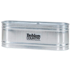 Behlen Galvanized Oval Stock Tank 156 gal 2’x2’x6’