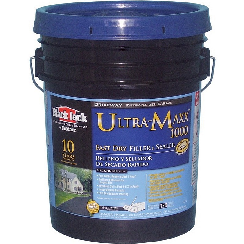 Black Jack Ultra-Maxx 1000 Driveway Filler & Sealer 4.75 gal