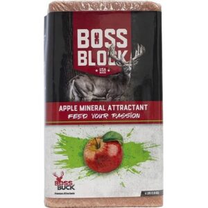 Boss Buck Apple Mineral Attractant Block 4 lb