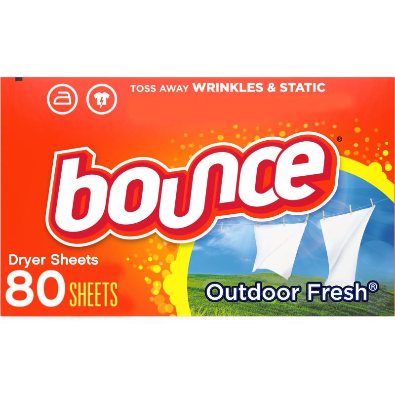 Bounce Outdoor Fresh Fabric Softener Sheets 80 Ct