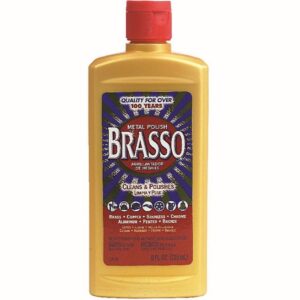 Brasso Metal Polish Cream 8 oz