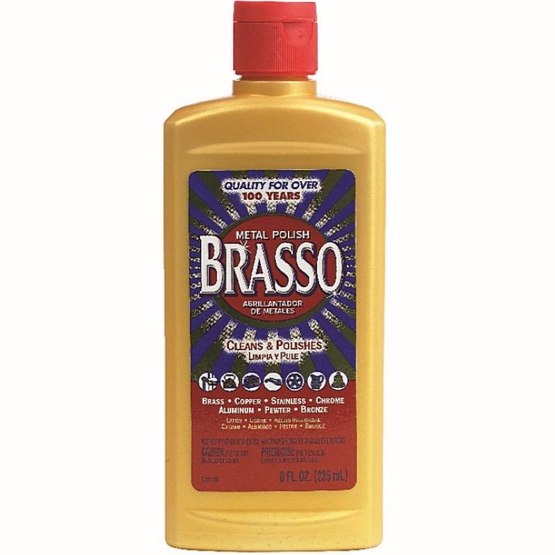 Brasso Metal Polish Cream 8 oz