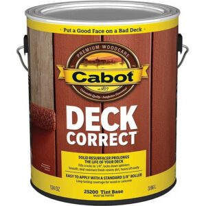 Cabot Deck Correct Tint Base Wood Deck Stain 1 gal
