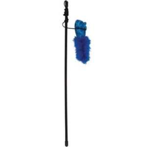 Chomper Kylie’s Bright Feather Mouse Teaser Cat Toy
