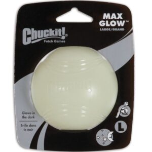 ChuckIt! Max Glow Large Ball Dog Toy